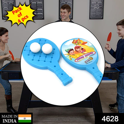 Racket Set with Ball for Kids Plastic Table Tennis Set for Kids
