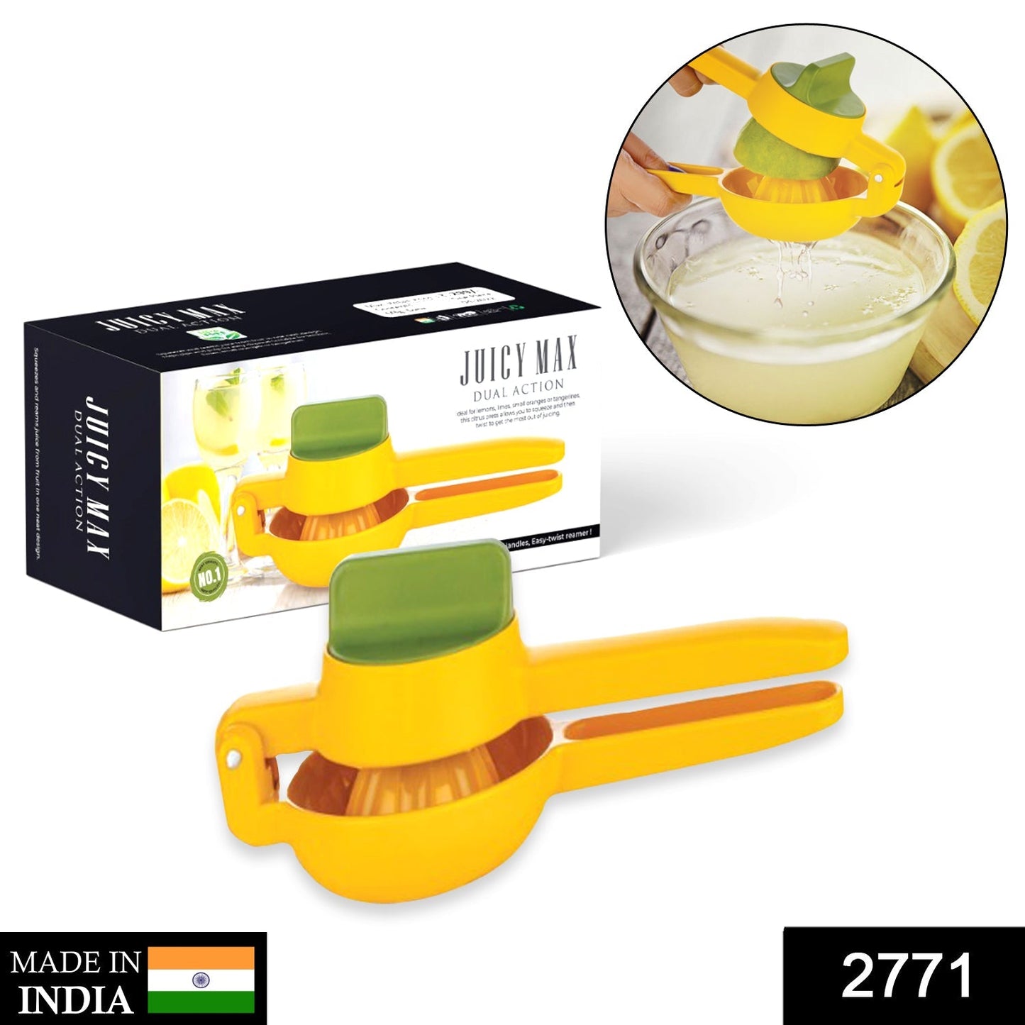 2771 Lemon Squeezer Used For Squeezing Lemons For Types Of Food Stuffs.
