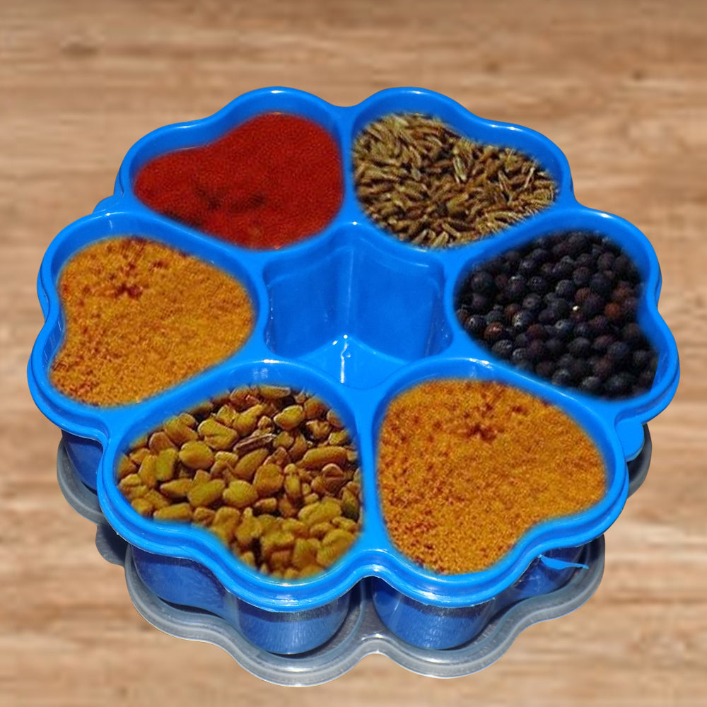 Heart Shape Multipurpose Masala/Spice Box Container