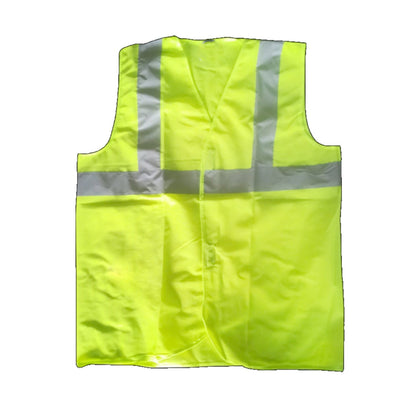 7437 Green Safety Jacket For Having protection against accidents usually in construction area's.