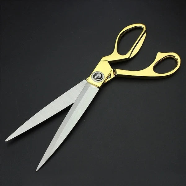 Stainless Steel Tailoring Scissor Sharp Cloth Cutting for Professionals  (Golden)