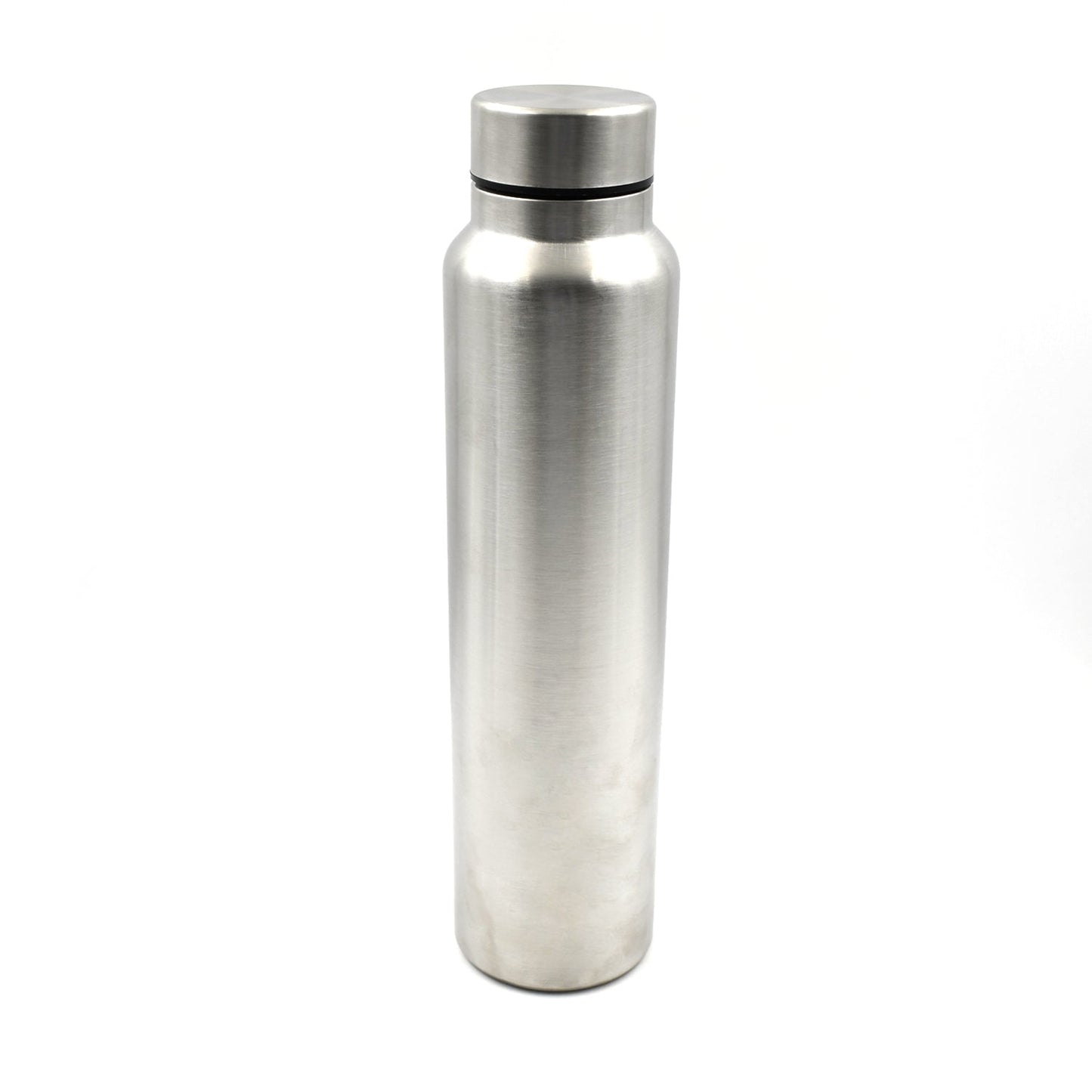 Stainless Steel Water Bottle, Fridge Water Bottle, Stainless Steel Water Bottle Leak Proof, Rust Proof, Hot & Cold Drinks, Gym Sipper BPA Free Food Grade Quality Silver Color, Steel fridge Bottle For office/Gym/School 1000ml