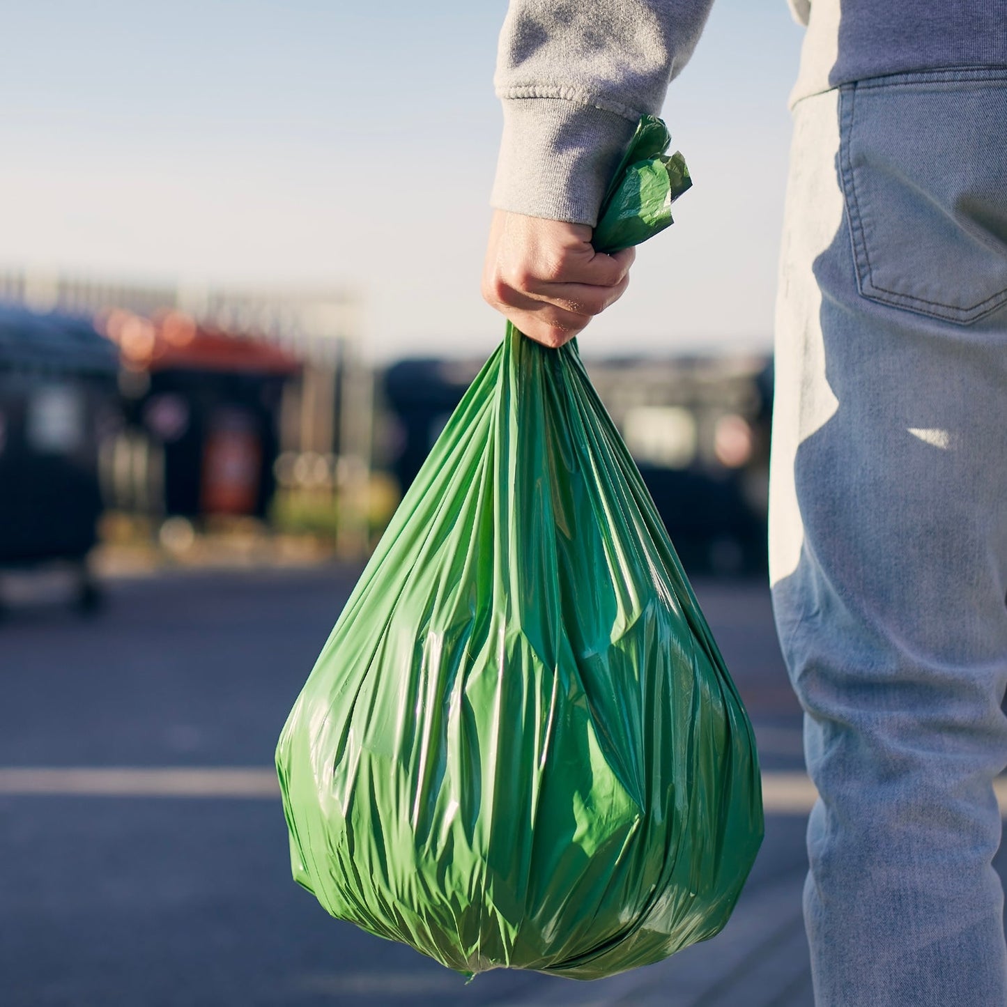 3 Roll Garbage Bags/Dustbin Bags/Trash Bags 45x50CM