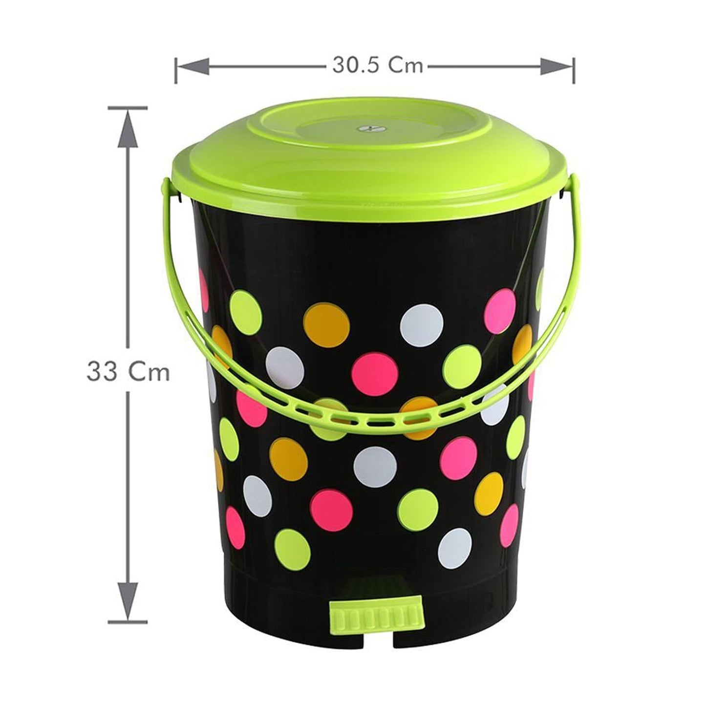 9015 Printed Pedal Bin used for storing garbage and waste products and it would use in all kinds of places like household and official etc.