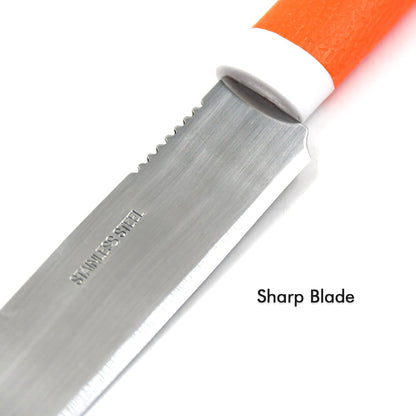 Stainless Steel Knife For Kitchen Use, Knife Set, Knife & Non-Slip Handle With Blade Cover Knife