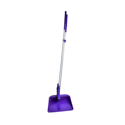 Long Handle Dustpan and Brush 2 Piece Set for Sweeping Cleaning Home Office