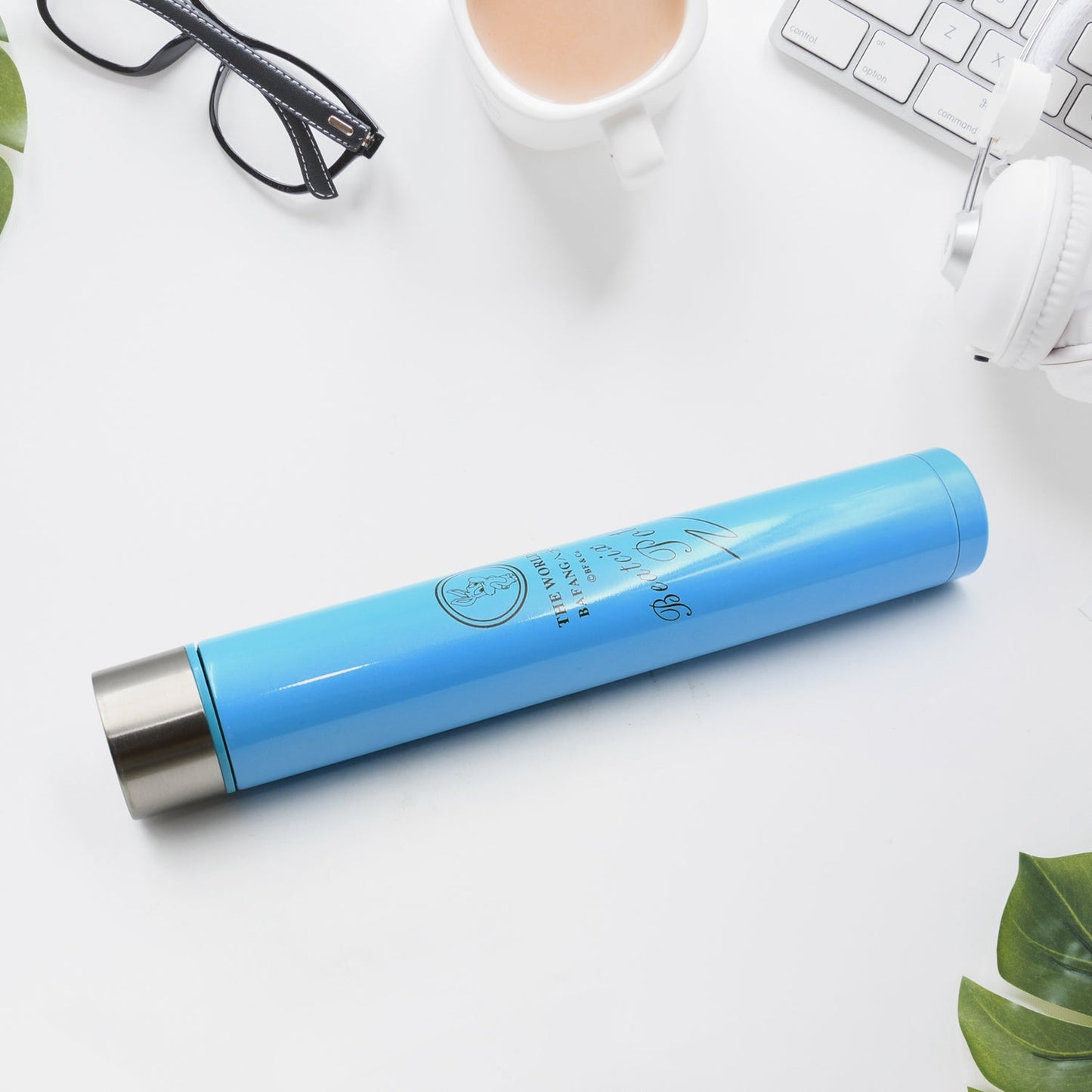 Slim Water Bottle Hot And Cold Stainless Steel Long Slim Vacuum Water Bottle (360 ml)