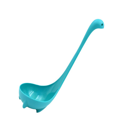 Soup Spoon Creative Long Handle Standing Loch Ness Monster Colander Spoon Dinnerware Cooking Tools Kitchen Accessories