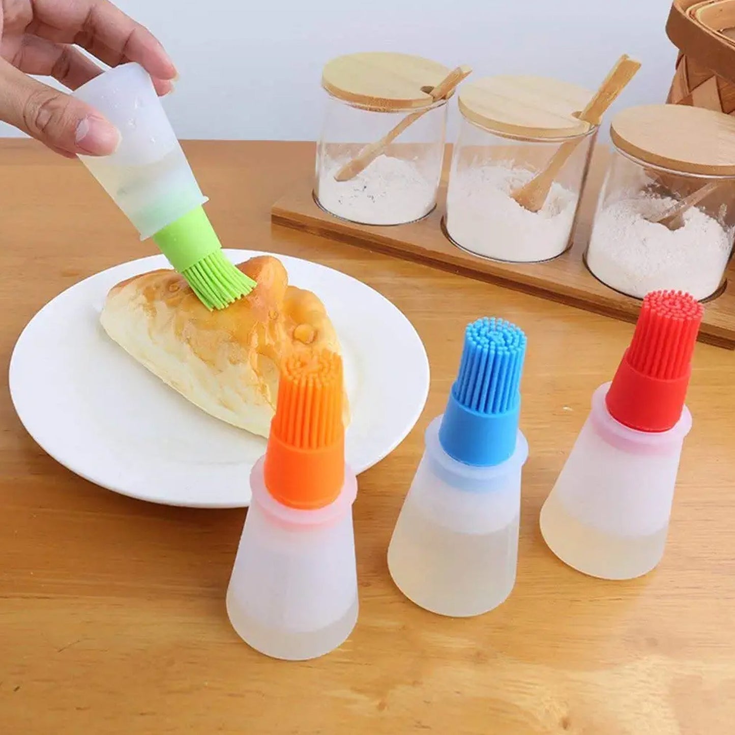 Basting Brush Set Silicone Pastry Brush 