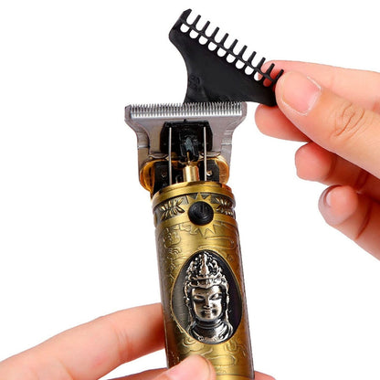 6328 ﻿Electric shaving machine dry shaving for men - hair shaving and trimming beard With adjustable blade clipper.