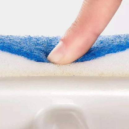 2-in-1 Glass Wiper Cleaning Brush Mirror Grout Tile Cleaner Washing Pot Brush Double-Sided Glass Wipe Bathroom Wiper Window Glass Wiper