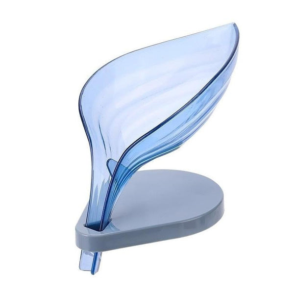 Leaf Shape Soap Box Self Draining Bathroom Soap Holder