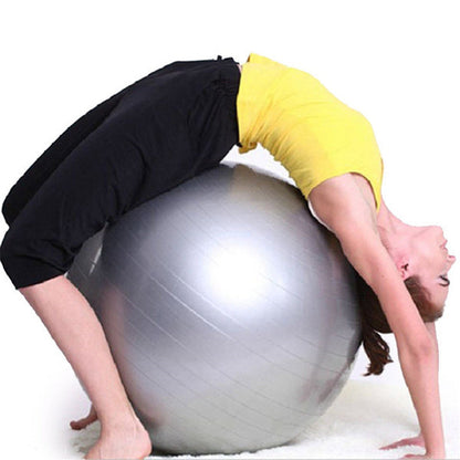 Anti-Burst Exercise Heavy Duty Gym Ball (Multicolour) (75Cm)