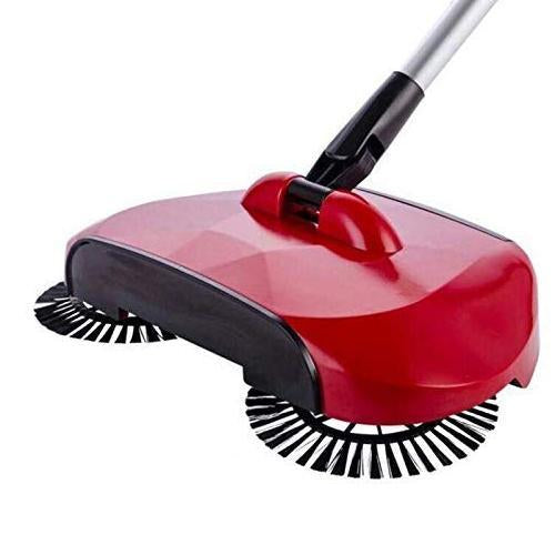 Sweeper Floor Dust Cleaning Mop Broom with Dustpan 360 Rotary 