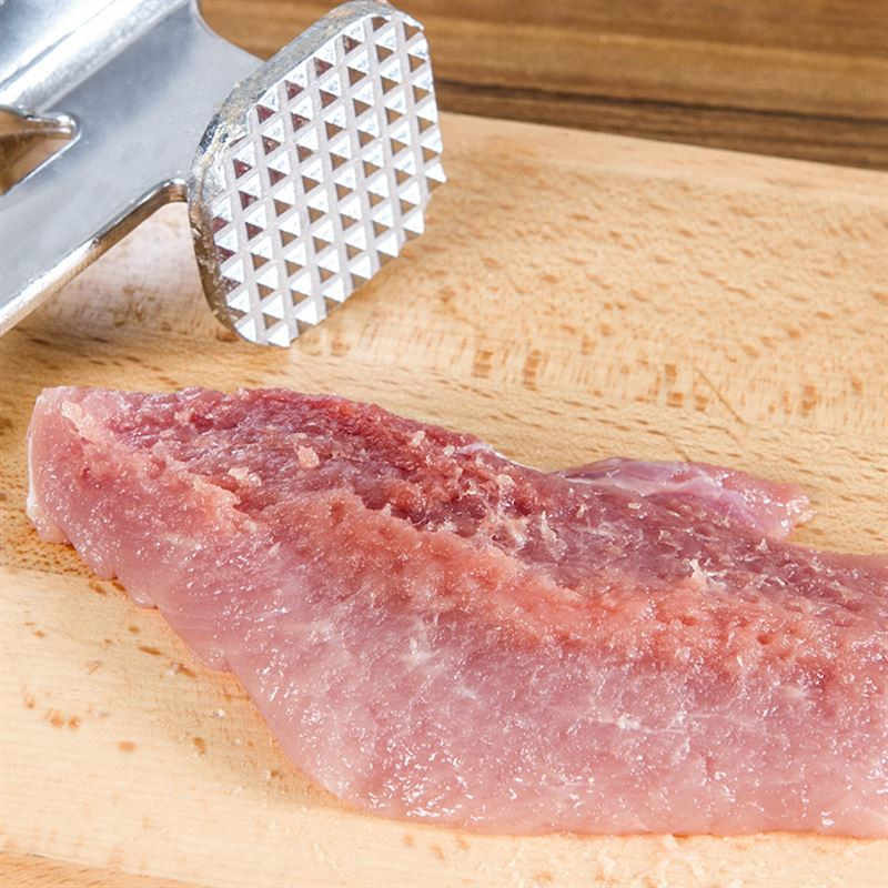 Professional Two Sided Beef / Meat Hammer Tenderizer