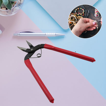 Pliers DIY Tool Punching Pliers Multi-Function Small Needle Nose Pliers Oblique Nose Pliers Flat Cutting Wire Pliers, Jewelry Pliers