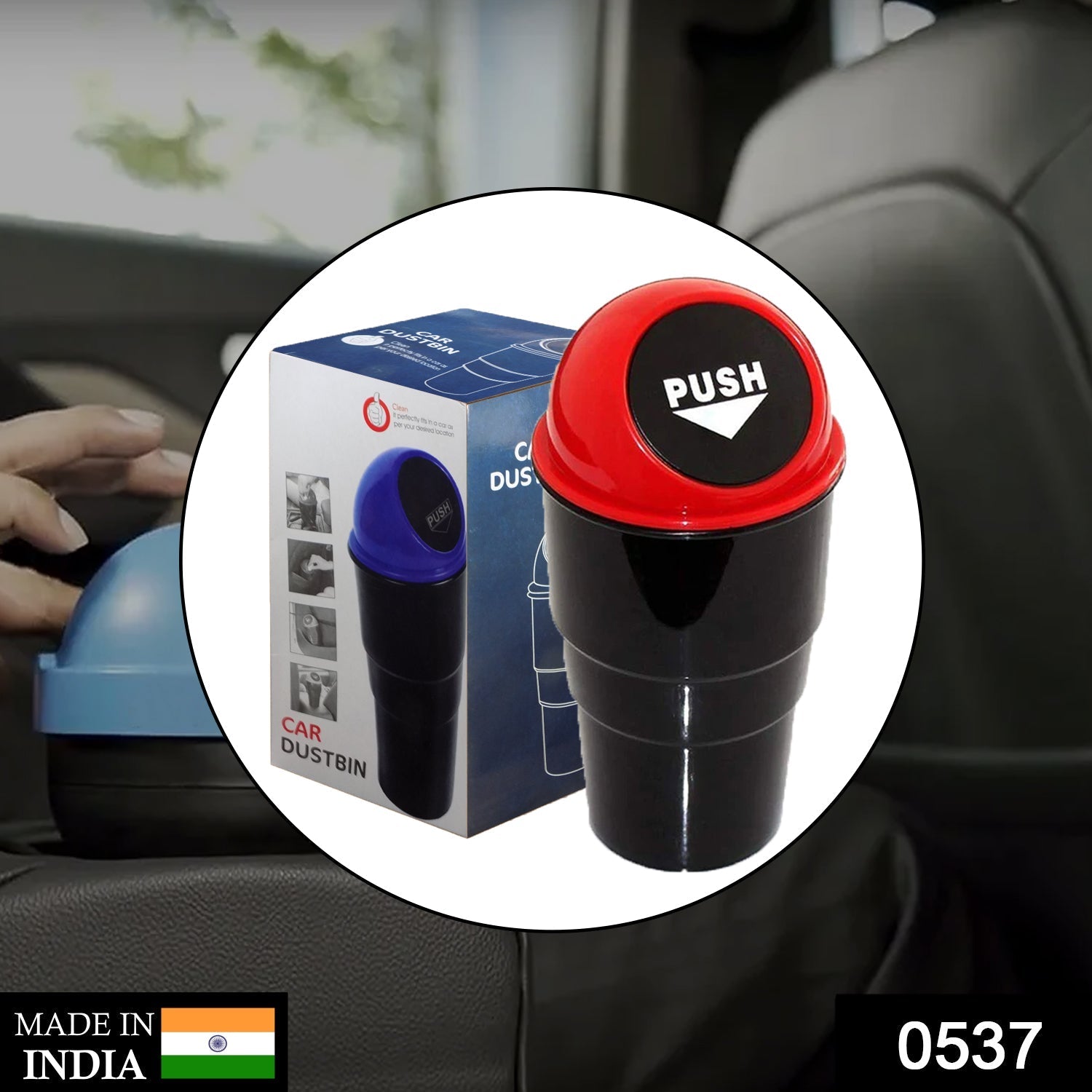 Car Dustbin/Mini Car Trash Bin/Car Ashtray