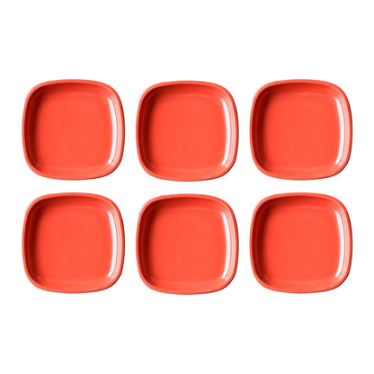 Microwave Safe Quarter Plates  Square 6 Pcs,