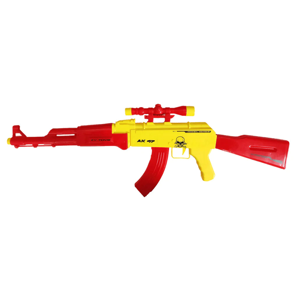 Big Plastic AK 47 Toy Gun for Kids - 26 Inch Gun Toy for Kids Shooting Gun with Arrow Bullets Kids Toy Return Gift Item (BB gun)