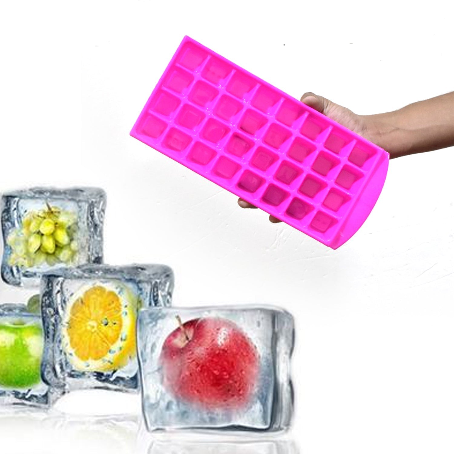 2795 32 Cavity Ice Tray For Making And Creating Ice Cubes Easily.