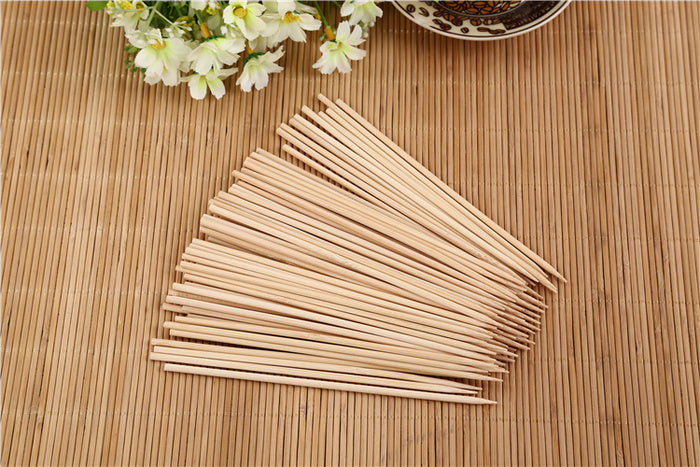 Natural Bamboo Wooden Skewers/BBQ Sticks for Barbeque and Grilling