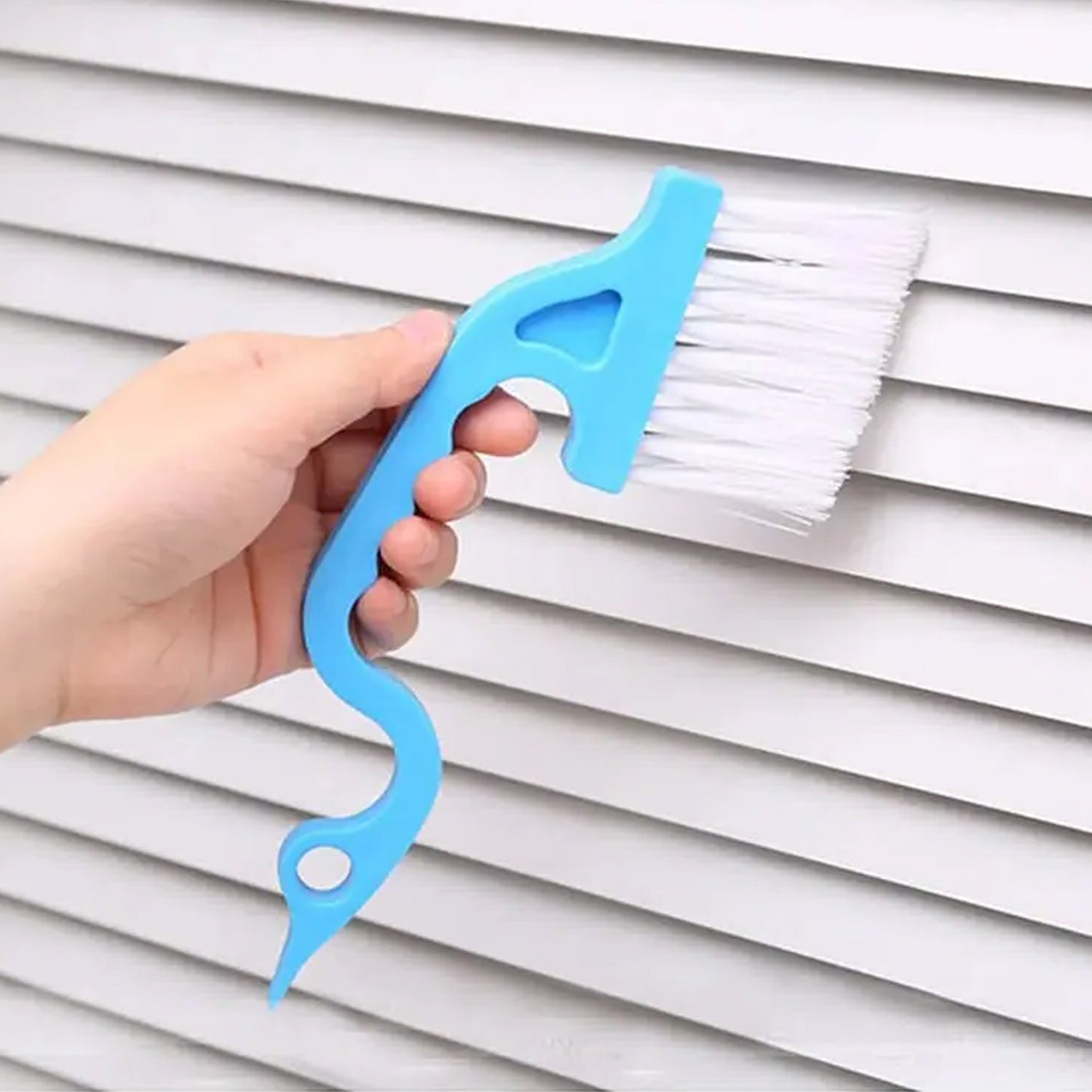 Groove Gap Cleaning Brush, Kitchen Cleaning Tools Mini Corner Cleanings Tool Hand-held Shower Door Gap Cleaner for Window Blinds Sliding Door Track Gaps Corner Cleaner Brush Keyboard