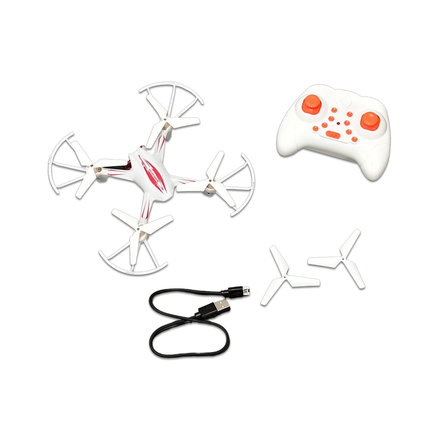 4458 HX-750 Remote Controlled Drone with Unbreakable Blades for Kids (Without Camera)