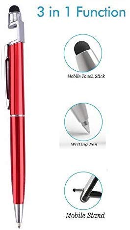 3-in-1 Ballpoint Function Stylus Pen with Mobile Stand