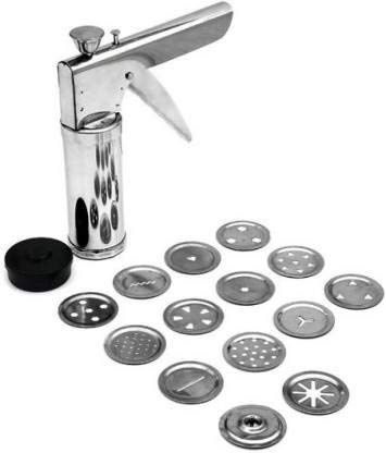 15 in 1 Stainless Steel Kitchen Press with Different Parts