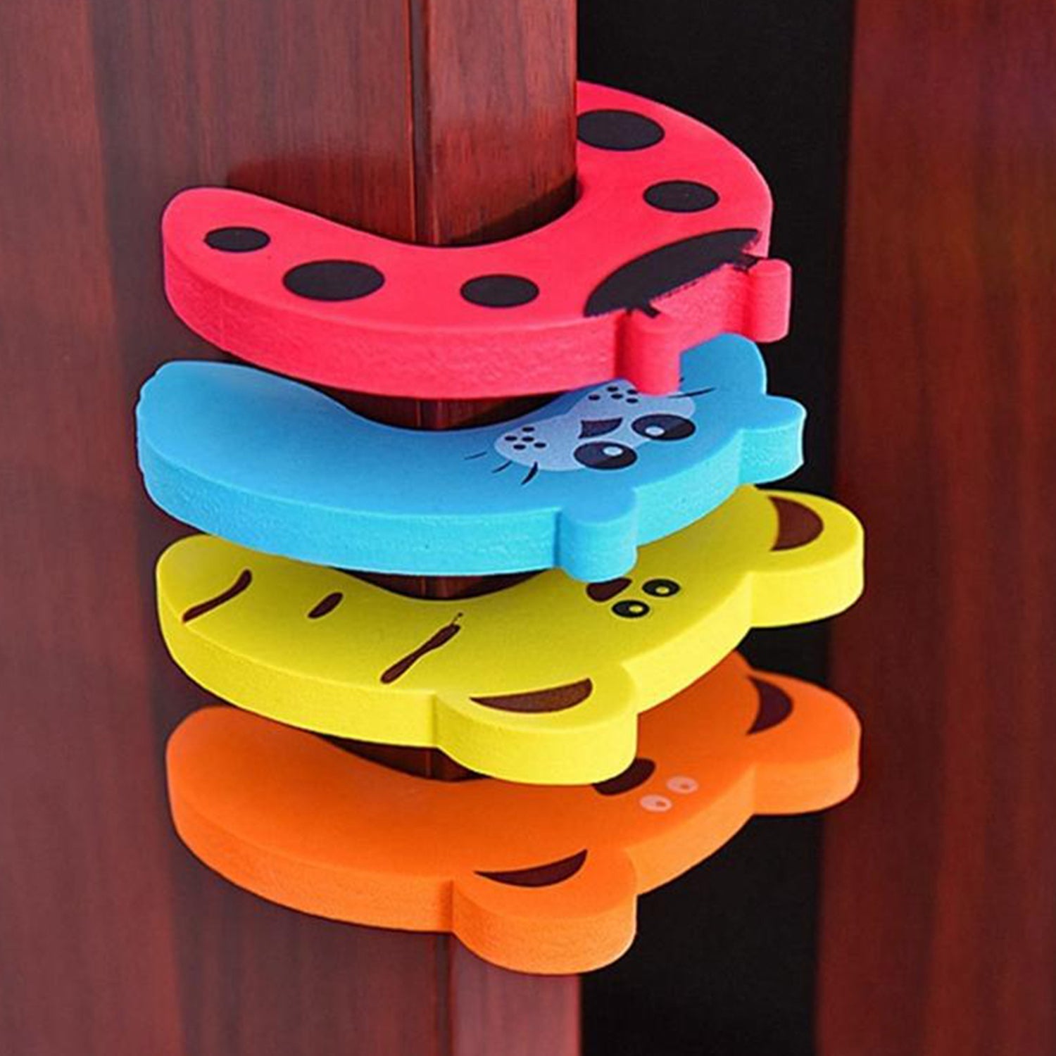 6130 1 Pc Mix Door Stopper used in all kinds of household and official places specially, for controlling motion of doors.