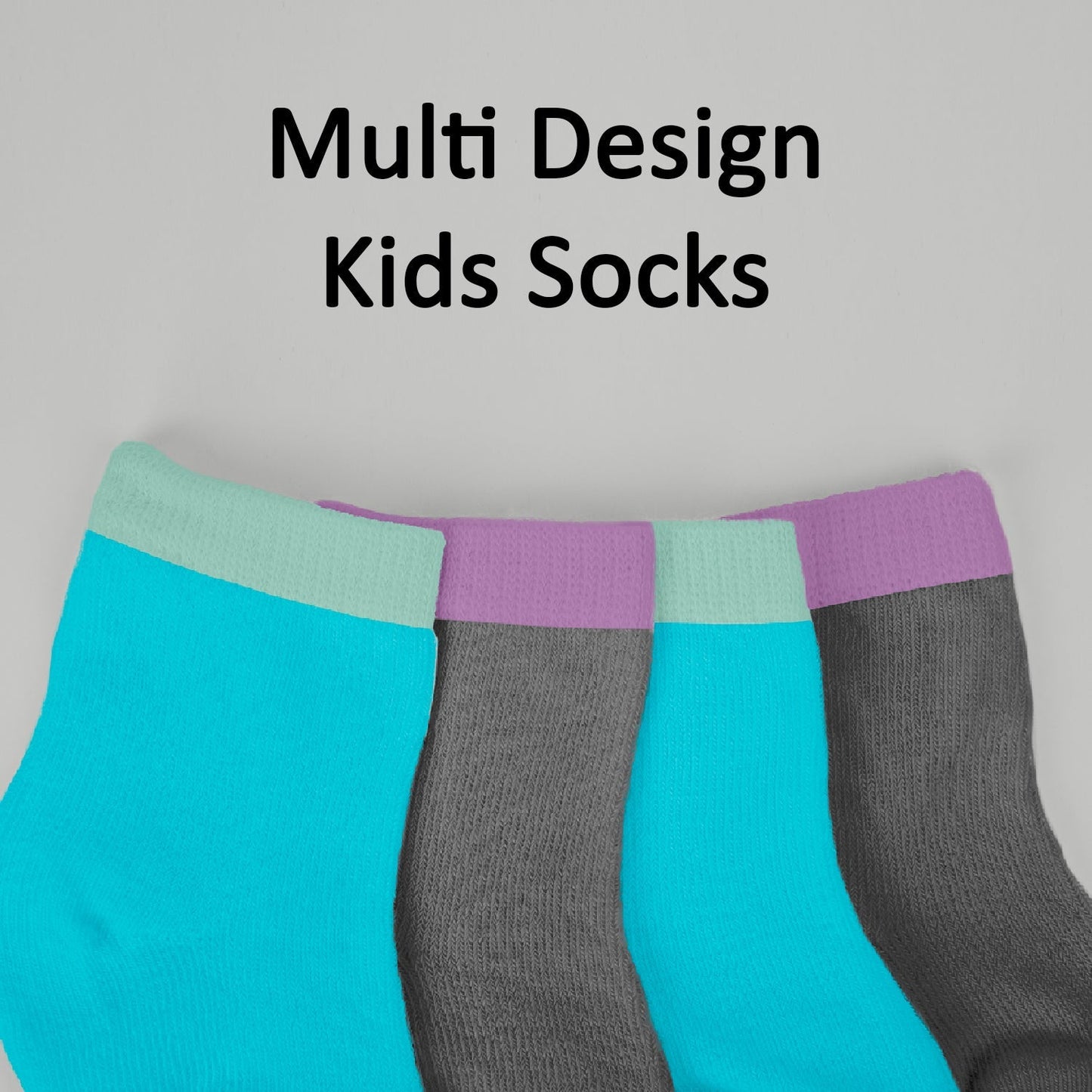 7374 Kids Socks Printed Trendy Multiple Designer Socks For kids