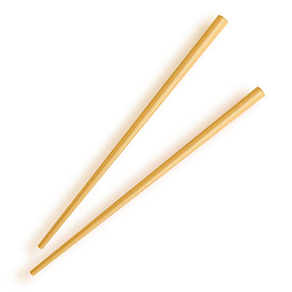 2956 Designer Natural Round Bamboo Reusable Chopsticks