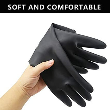 Multipurpose Natural Gum Rubber Reusable Cleaning Gloves