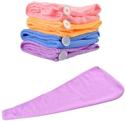 Quick Turban Hair-Drying Absorbent Microfiber Towel/Dry Shower Caps