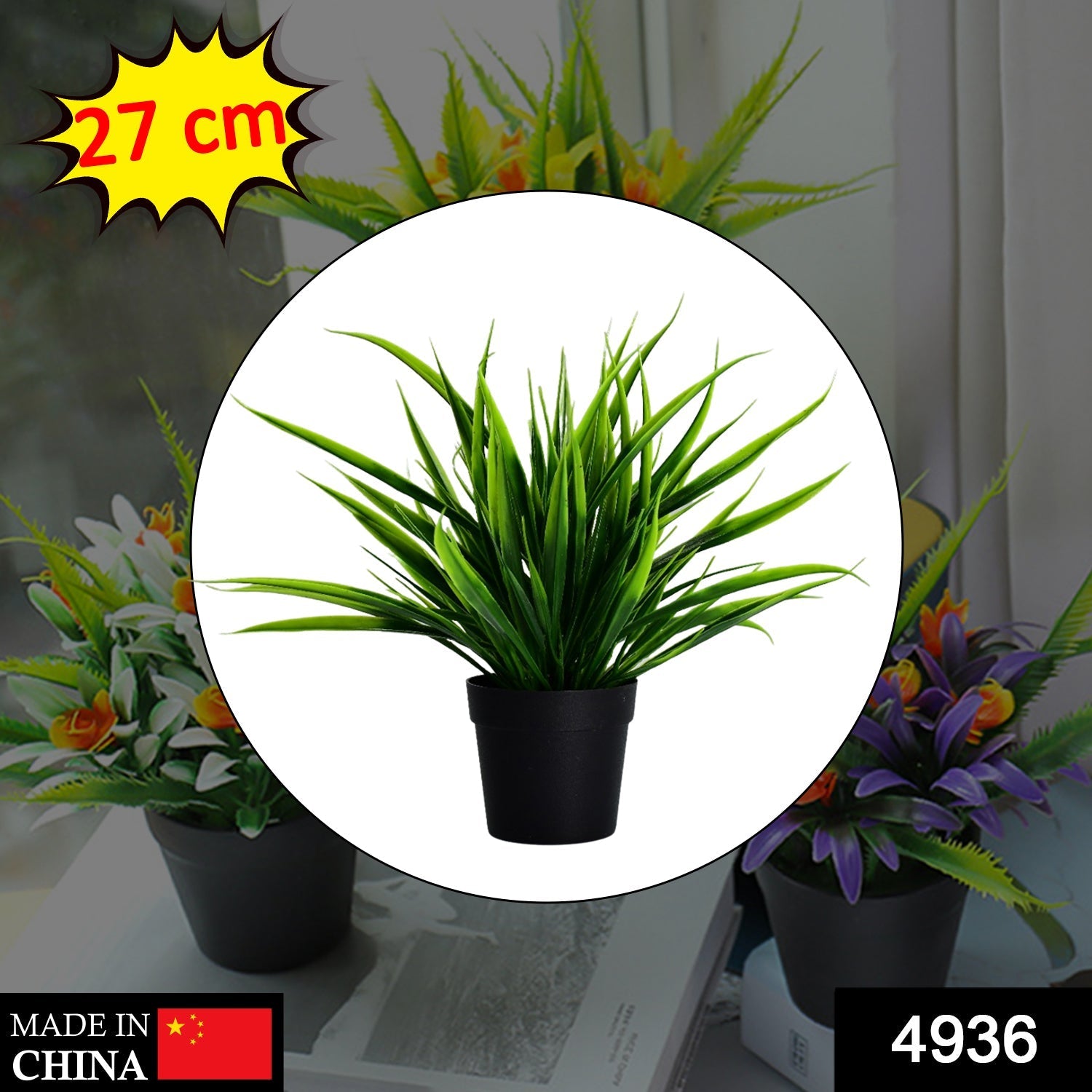 4936 Artificial Potted Plant with Pot