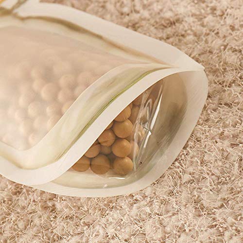 Reusable Airtight Seal Plastic Food Storage Mason Jar Zipper (150ml)