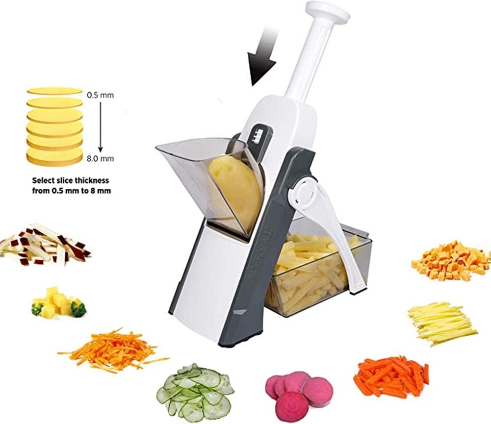 Multi Functional Time Saving Adjustable Hand Press Vegetables Chopper