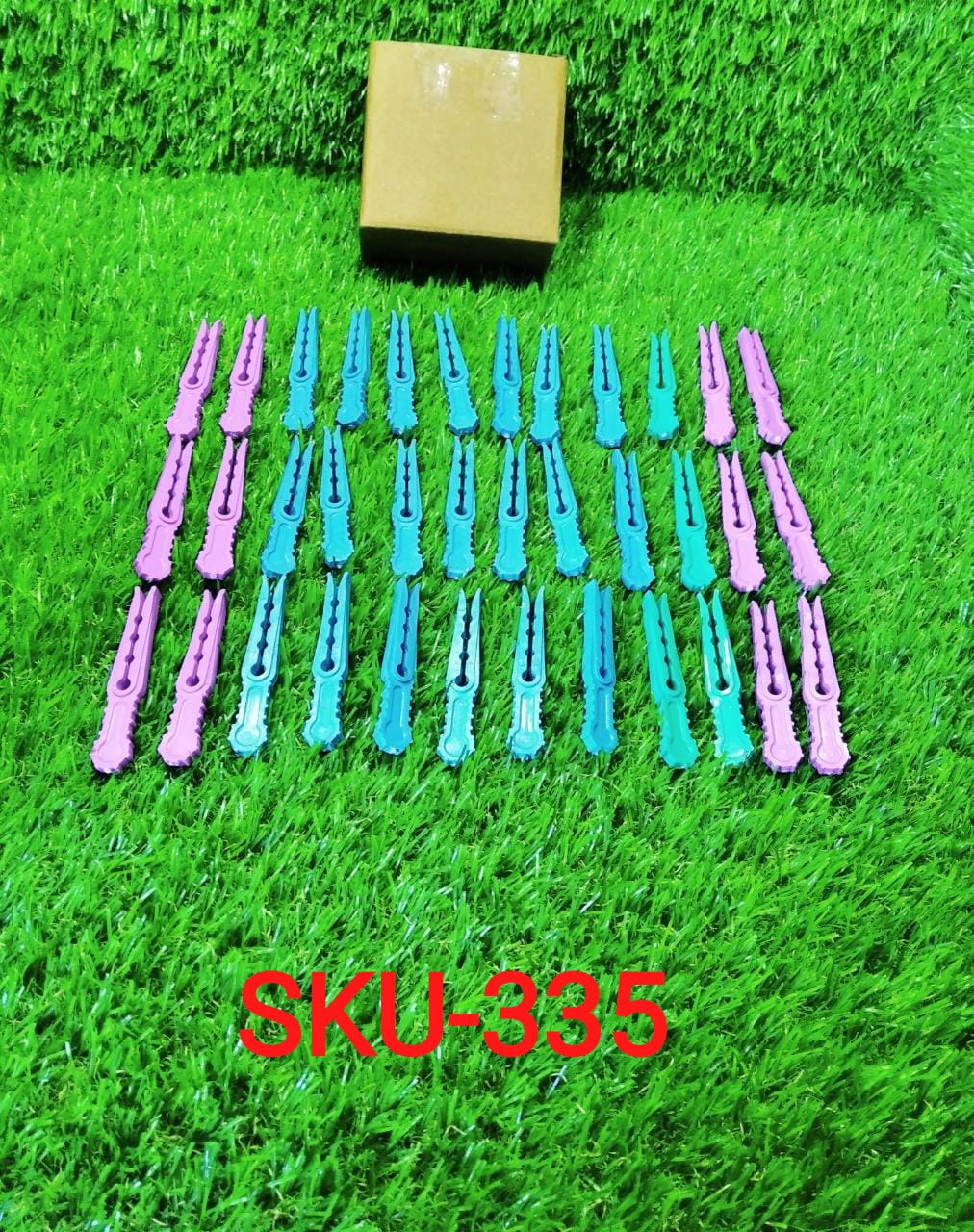 Multipurpose Plastic Cloth Hanging Pegs/Clips - 36 pcs 