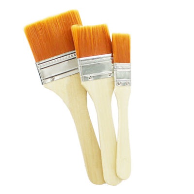 Artistic Flat Painting Brush - Set of 3