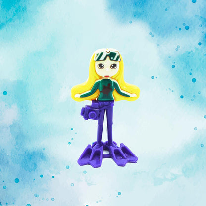 4429 30pc Colorful mermaid (jalapari) dolls toy