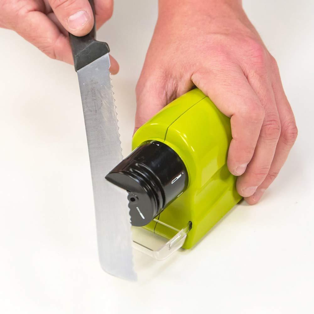 Cordless Motorized Knife Blade Sharpener Tool 