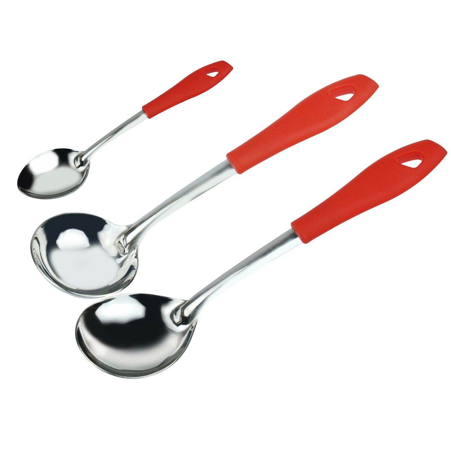 2701 6 Pc SS Serving Spoon stand used in all kinds of household and kitchen places for holding spoons etc.