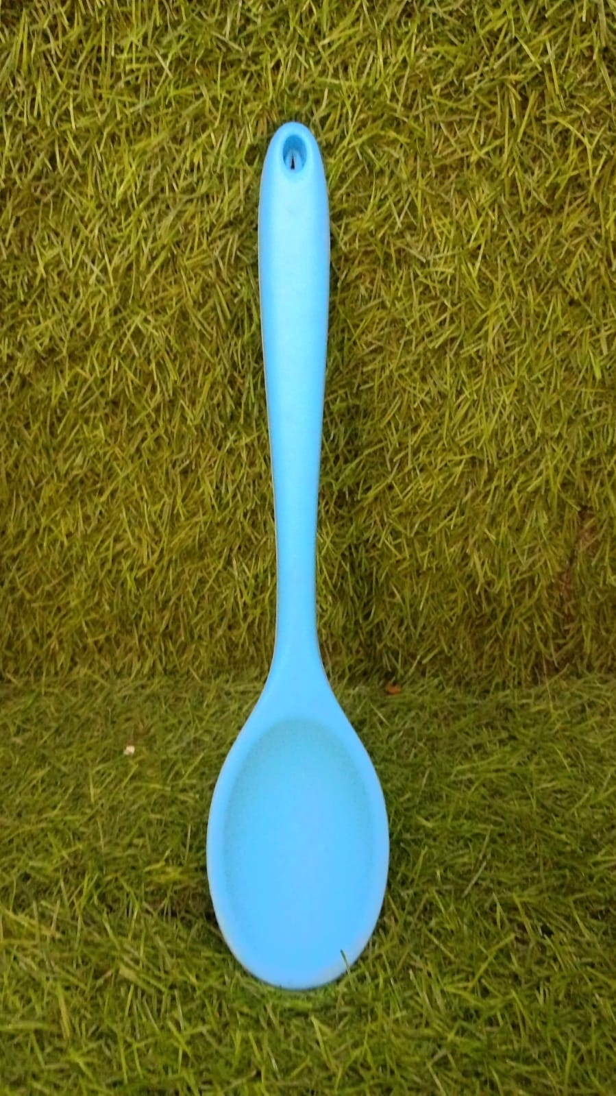 Creative Silicone Small Spoon Scoop Kitchen Utensils Tool Flatware (28cm)