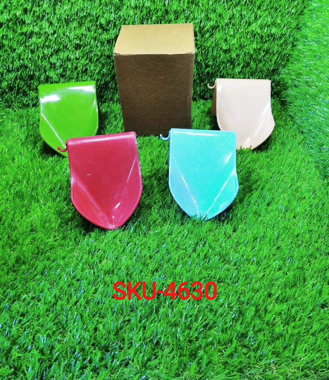 Water Sliding Soap Case/Soap Holder/Soap Box for Bathroom (Pack of 4)