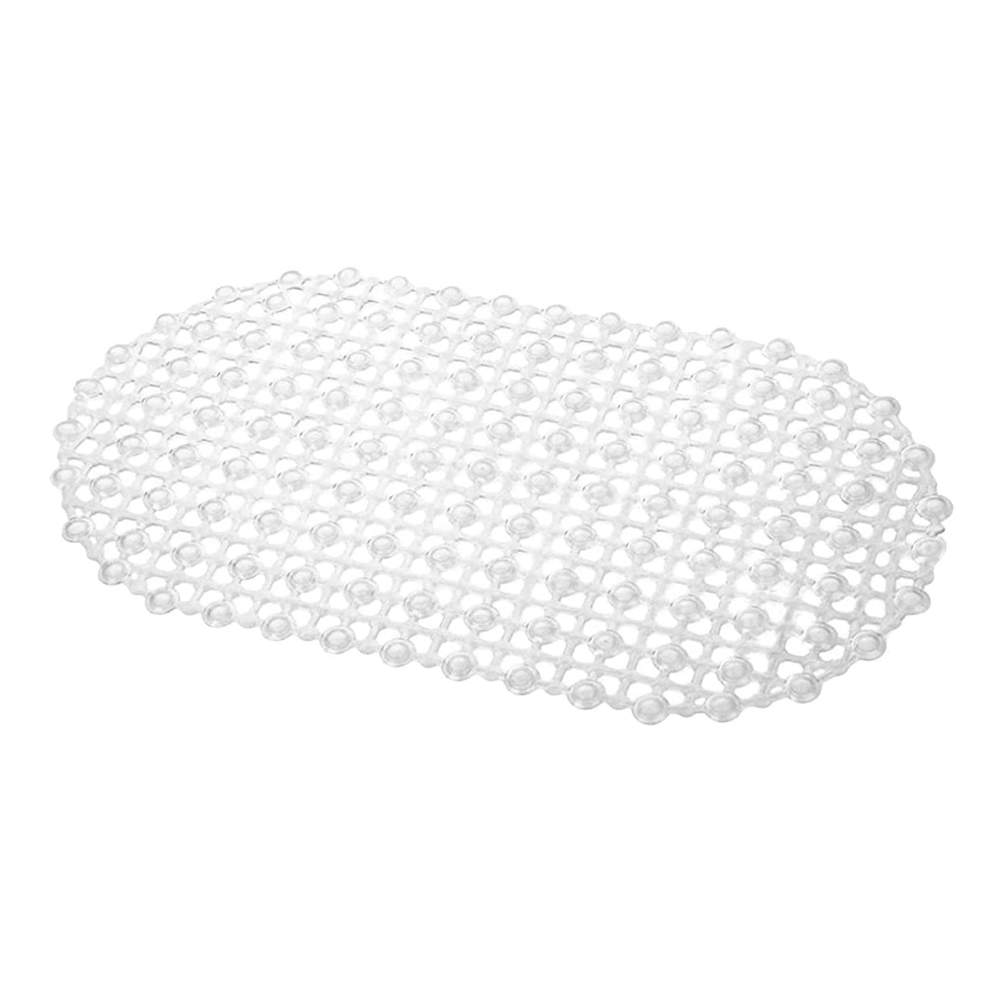 4933 Nonslip Soft Rubber Bath Mat for Bathtub and Shower, Anti Slip Bacterial Anti Bacterial Machine Washable PVC Bath Mat