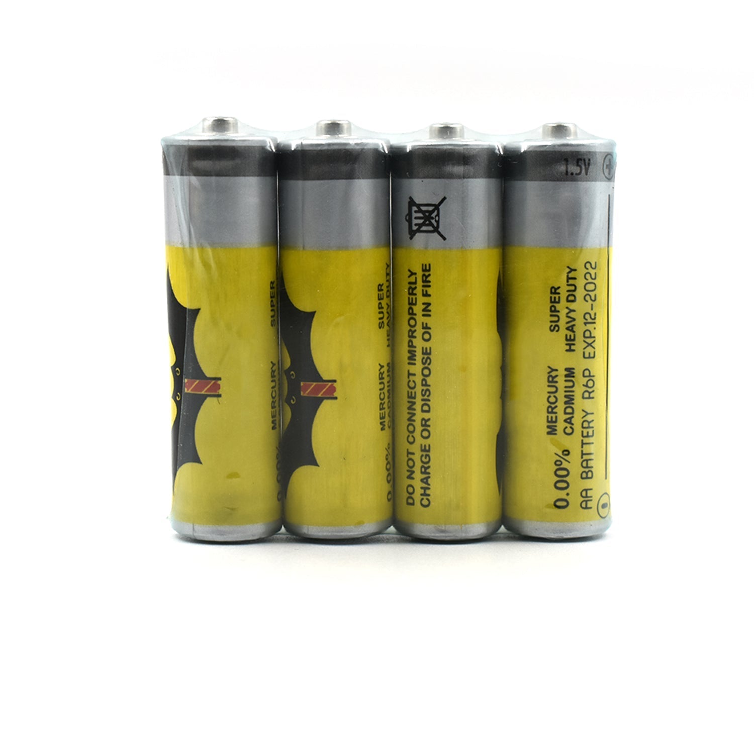 6121 4Pc AA Battery and power cells used in technical devices such as T.V remote, torch etc for their functioning.