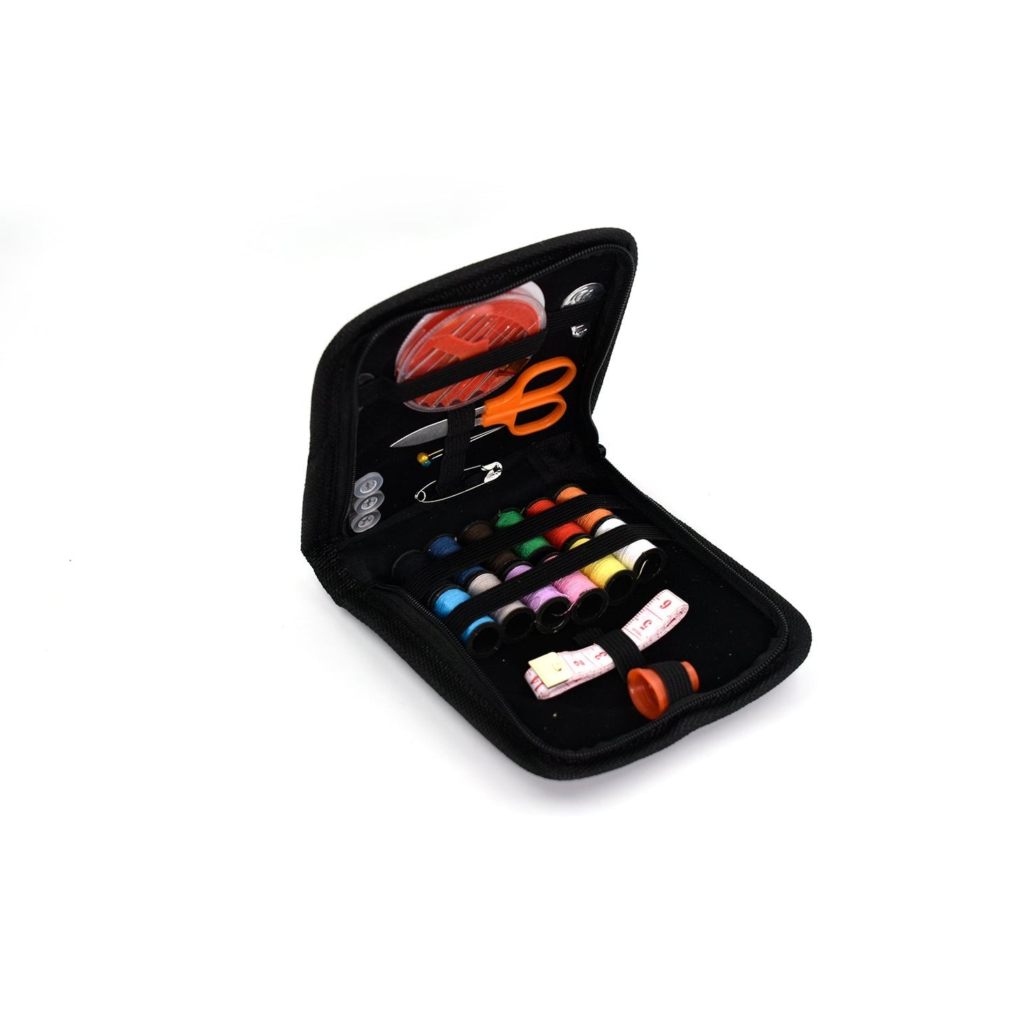 6052A 33Pc Purse Sewing Set For Carrying Various Sewing Items And Stuffs In It.