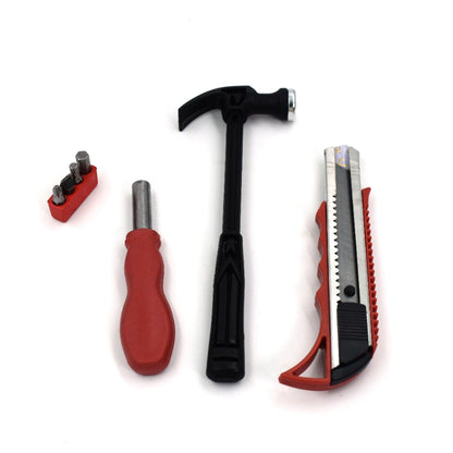 9042A 4PCS HELPER TOOL SET USED WHILE DOING PLUMBING AND ELECTRICIAN REPAIRMENT IN ALL KINDS OF PLACES LIKE HOUSEHOLD AND OFFICIAL DEPARTMENTS ETC.