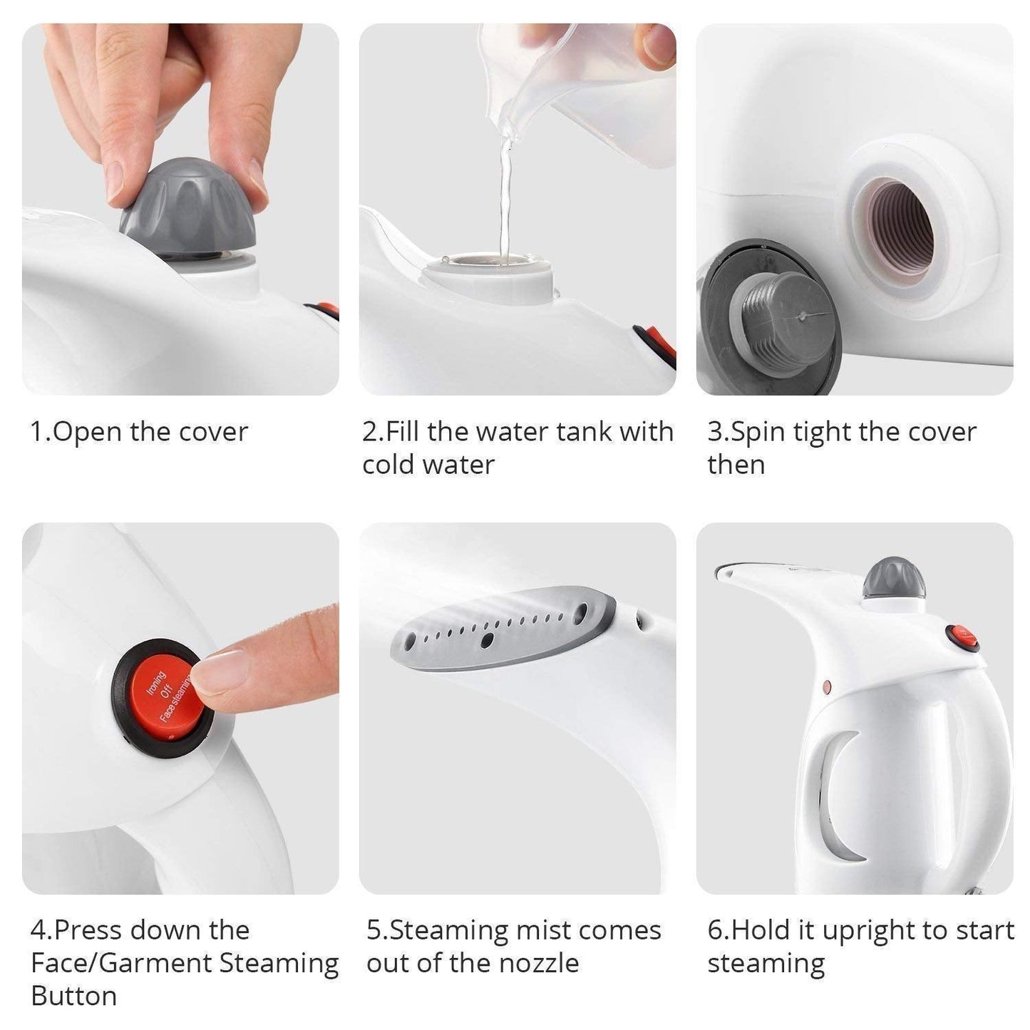 Facial Handheld Portable Steamer for Face