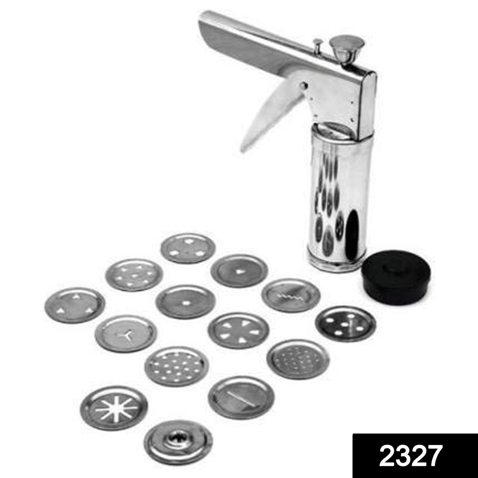 15 in 1 Stainless Steel Kitchen Press with Different Parts